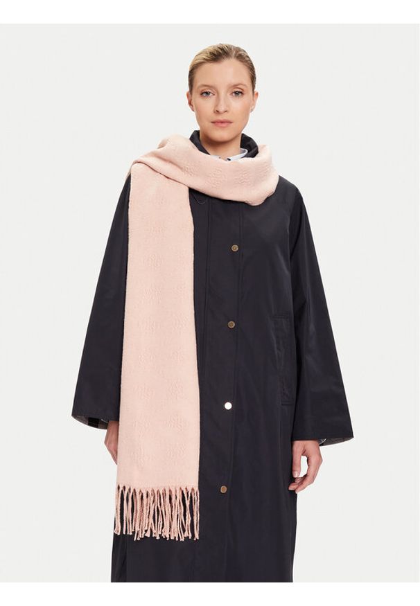 Guess Szalik AW5419POL03 Różowy. Kolor: różowy. Materiał: poliester, materiał