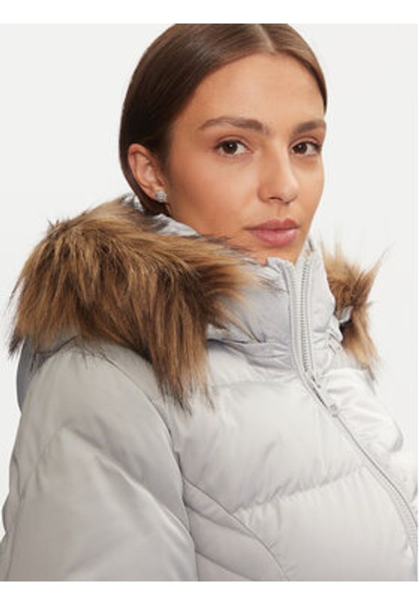 Guess Kurtka puchowa New Olga W4BL40 WEX52 Szary Regular Fit. Kolor: szary. Materiał: syntetyk