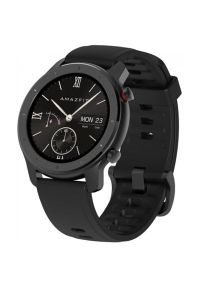 Smartwatch AMAZFIT GTR 42mm Czarny. Rodzaj zegarka: smartwatch. Kolor: czarny. Styl: elegancki, sportowy, casual #1