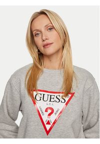 Guess Bluza W2YQ16 KBA11 Szary Regular Fit. Kolor: szary. Materiał: bawełna #3