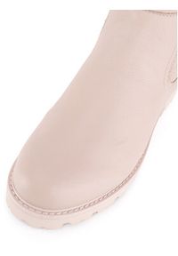 Remonte Botki D8694-60 Beżowy. Kolor: beżowy. Materiał: skóra #7