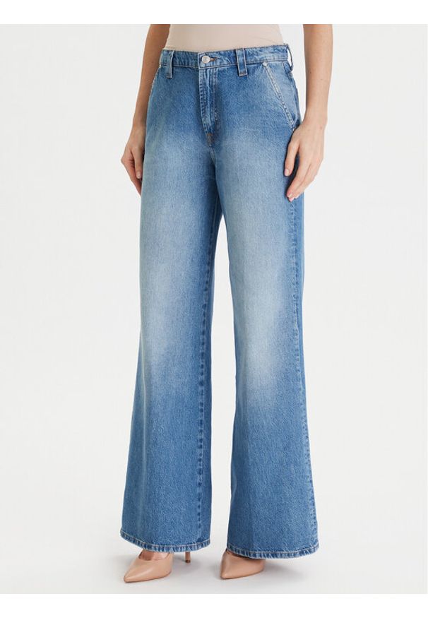 JOOP! Jeansy 58 251DT58Evi 30047814 Niebieski Wide Leg. Kolor: niebieski