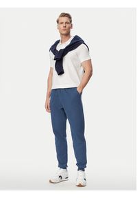 TOMMY HILFIGER - Tommy Hilfiger Spodnie dresowe Essential MW0MW37236 Niebieski Regular Fit. Kolor: niebieski. Materiał: bawełna #4