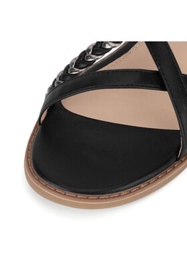 Jenny Fairy Sandały WS5551-69 Czarny. Kolor: czarny. Materiał: syntetyk