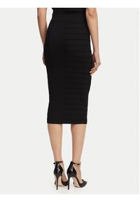 Guess Spódnica ołówkowa W5YD66 Z0130 Czarny Slim Fit. Kolor: czarny. Materiał: wiskoza #2
