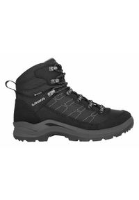 Buty trekkingowe damskie Lowa Taurus Pro Mid Gtx. Wysokość cholewki: za kostkę. Zapięcie: sznurówki. Kolor: wielokolorowy. Materiał: materiał, tkanina, zamsz. Szerokość cholewki: normalna