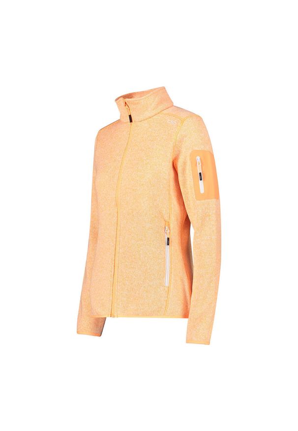 Damski polar CMP. Kolor: pomarańczowy. Materiał: polar. Sport: turystyka piesza