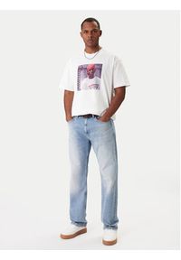 Guess Jeans T-Shirt M5BI3G K8FQ4 Biały Regular Fit. Kolor: biały. Materiał: bawełna #2