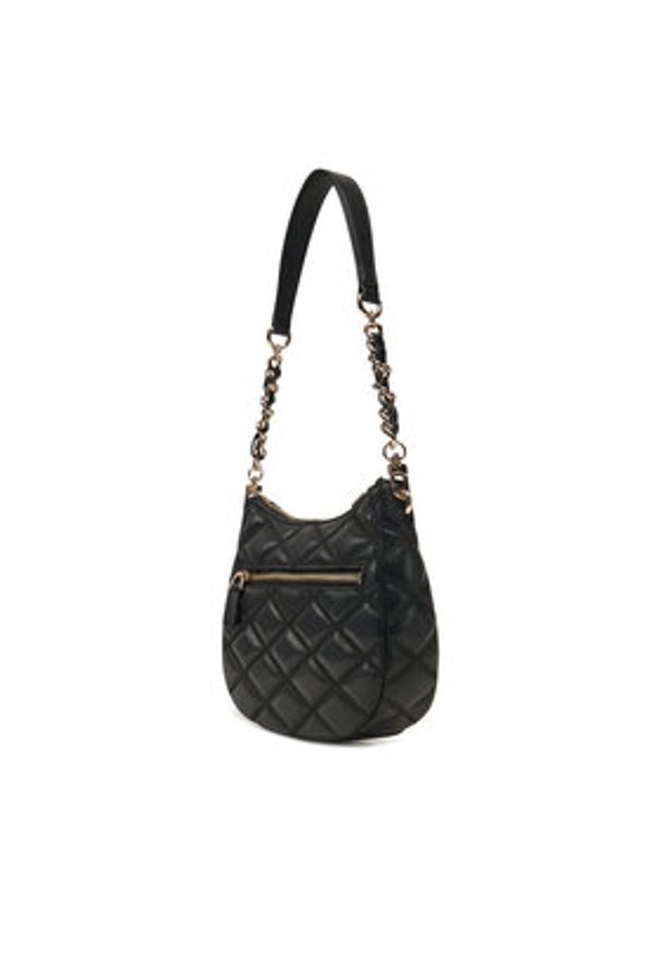 Guess Torebka HWQG96 32170 Czarny. Kolor: czarny. Materiał: skórzane
