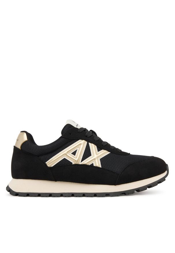 Sneakersy Armani Exchange. Kolor: czarny