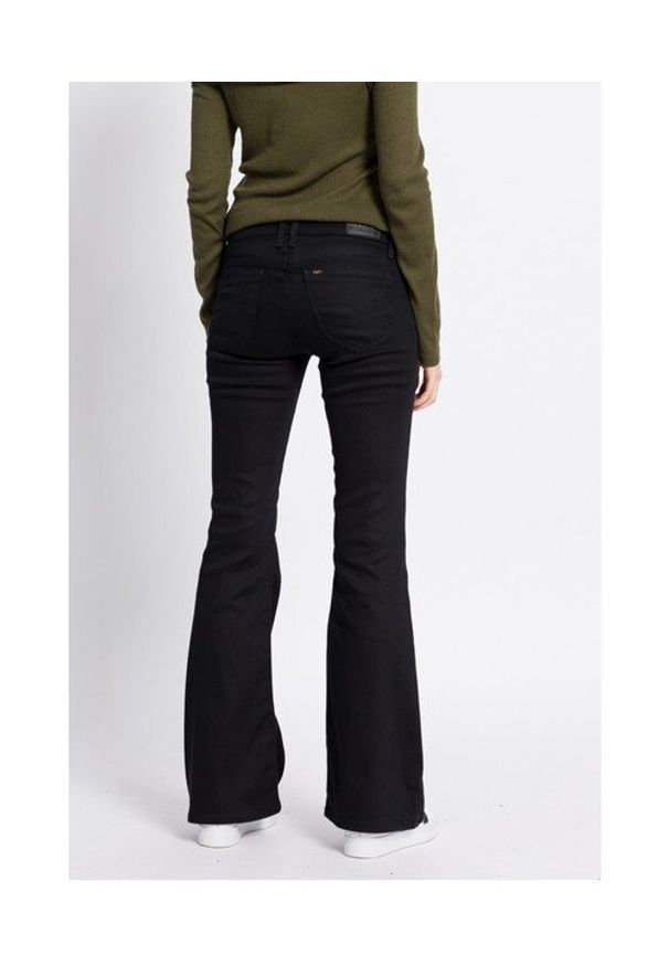 Lee - LEE ANNETTA DAMSKIE SPODNIE JEANSOWE BLACK L323YLIK