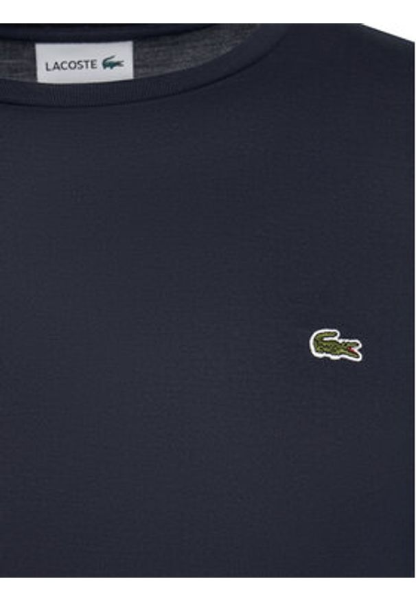 Lacoste Longsleeve TH6712 Granatowy Regular Fit. Kolor: niebieski. Materiał: bawełna. Długość rękawa: długi rękaw