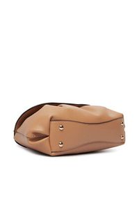 Guess Torebka Amorette HWBG78 98190 Beżowy ciemny. Kolor: beżowy. Materiał: skórzane #4