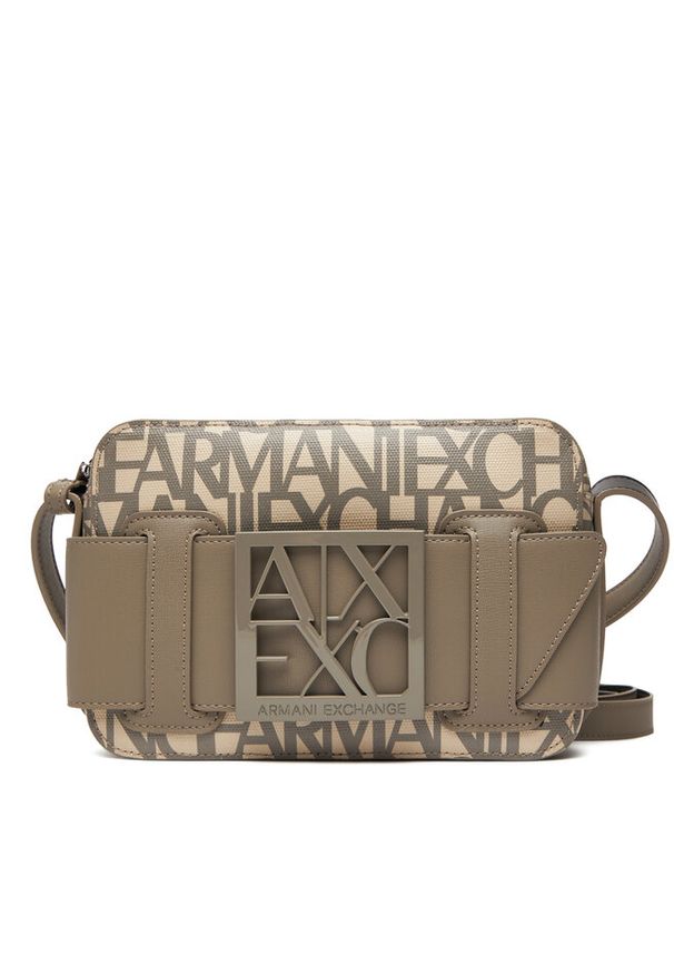 Torebka Armani Exchange. Kolor: beżowy