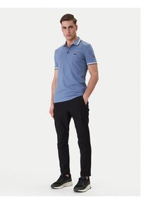 BOSS Polo Paddy 50469055 Niebieski Regular Fit. Typ kołnierza: polo. Kolor: niebieski. Materiał: bawełna #3