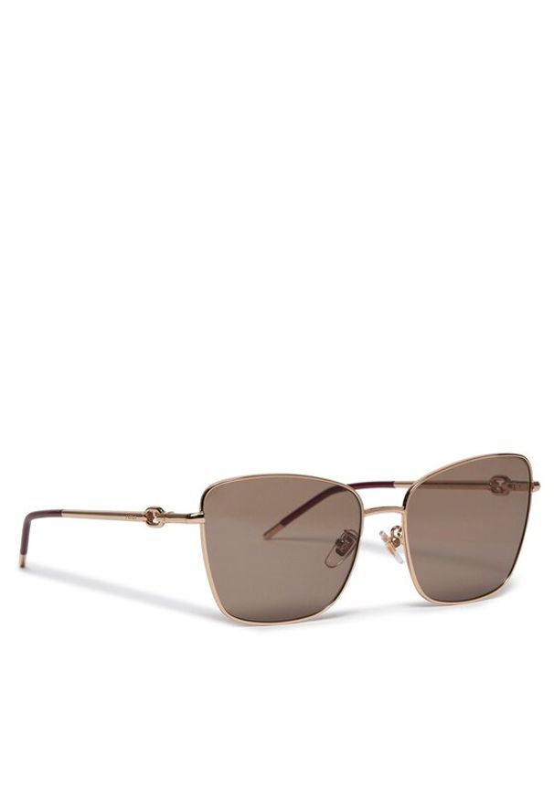 Furla Okulary przeciwsłoneczne Sunglasses Sfu714 WD00093-BX2838-2516S-4401 Bordowy. Kolor: czerwony