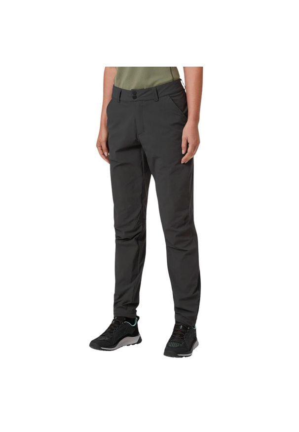 Spodnie softshellowe damskie Helly Hansen Brona Softshell Pant. Kolor: czarny. Materiał: softshell