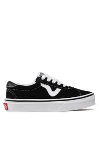 Tenisówki Vans. Kolor: czarny. Styl: sportowy