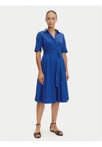 Tatuum Sukienka koszulowa Niki T2503.205 Niebieski Regular Fit. Kolor: niebieski. Materiał: bawełna. Typ sukienki: koszulowe #1