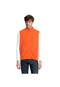 SOL'S - Ocieplacz Na Ciało Dla Dorosłych Unisex Factor Fleece Zapinany Na Zamek. Kolor: pomarańczowy, wielokolorowy, żółty #1