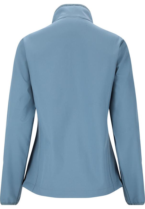 Softshell damski Whistler Lango. Kolor: niebieski. Materiał: softshell. Sport: turystyka piesza