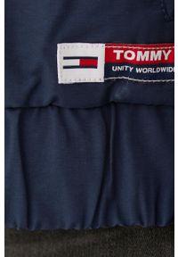Tommy Jeans kurtka DW0DW12620.PPYY damska kolor granatowy przejściowa. Kolor: niebieski. Materiał: bawełna, materiał #5