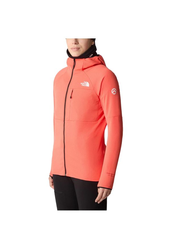 Damski sweter polarowy The North Face Summit Futurefleece Fz. Kolor: czerwony. Materiał: polar