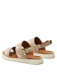 Geox Sandały D Dandra D35NNA 054AJ C5379 Beżowy. Kolor: beżowy. Materiał: skóra #3