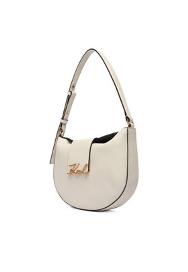 Karl Lagerfeld - KARL LAGERFELD Torebka B1W30059 Biały. Kolor: biały. Materiał: skórzane