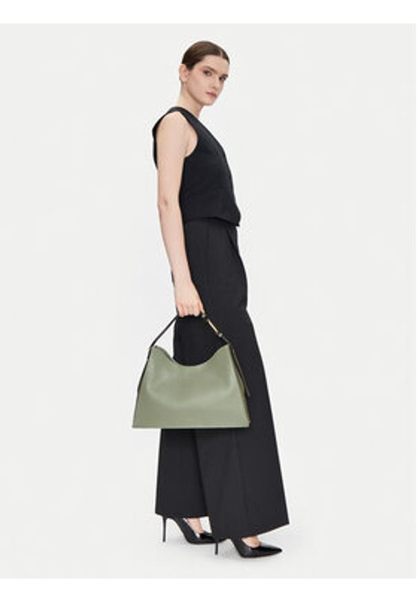 Furla Torebka Nuvola L Hobo WB01246 BX2045 AG700 Zielony. Kolor: zielony. Materiał: skórzane