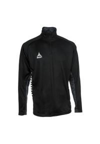 SELECT - Bluza piłkarska dziecięca dresowa rozpinana Select SPAIN 1/2 ZIP czarna. Kolor: czarny. Materiał: dresówka. Sport: piłka nożna #1