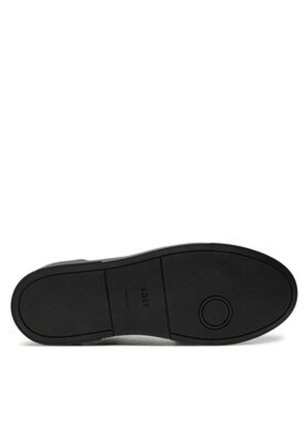 BOSS - Boss Sneakersy Gary Tenn sdltpf 50520181 Czarny. Kolor: czarny. Materiał: skóra