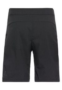 Spodenki rowerowe damskie Odlo Short RIDE 365. Kolor: czarny. Długość: krótkie