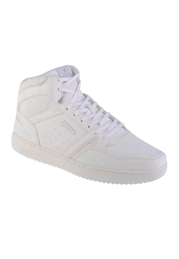 Joma - Męskie Buty Treningowe C.Platea Mid Cut. Kolor: biały. Sport: turystyka piesza