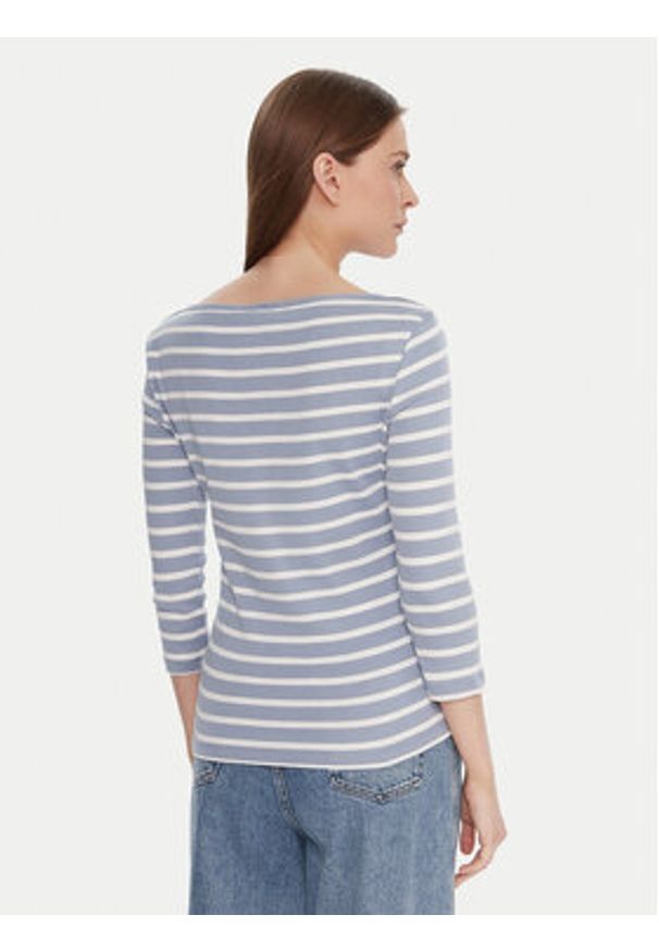 TOMMY HILFIGER - Tommy Hilfiger Bluzka WW0WW40589 Błękitny Regular Fit. Kolor: niebieski. Materiał: bawełna