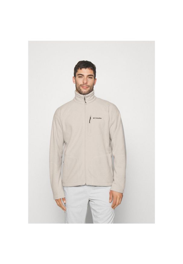 columbia - Polar turystyczny męski Fast Trek II Full Zip Fleece. Kolor: beżowy. Materiał: poliester