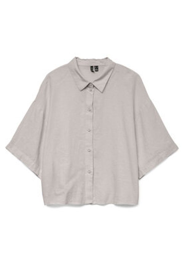 Vero Moda Koszula Linn 10306820 Szary Relaxed Fit. Kolor: szary. Materiał: wiskoza