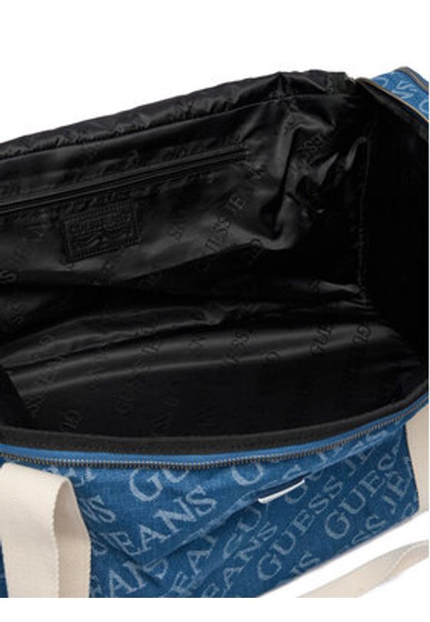 Guess Jeans Torba weekendowa CWBEO-GUESS-B-008-09 Niebieski. Kolor: niebieski. Materiał: materiał