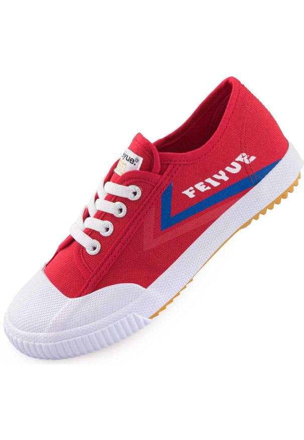 FEIYUE - Buty dla dzieci Feiyue Jr Canvas - Czerwone - Rozmiar 29. Kolor: czerwony. Sport: turystyka piesza