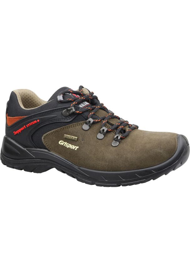 Buty trekkingowe męskie, Grisport Marrone Scamoscia. Kolor: brązowy. Sport: turystyka piesza