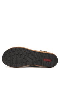 Rieker Sandały 62783-00 Czarny. Kolor: czarny. Materiał: materiał, syntetyk
