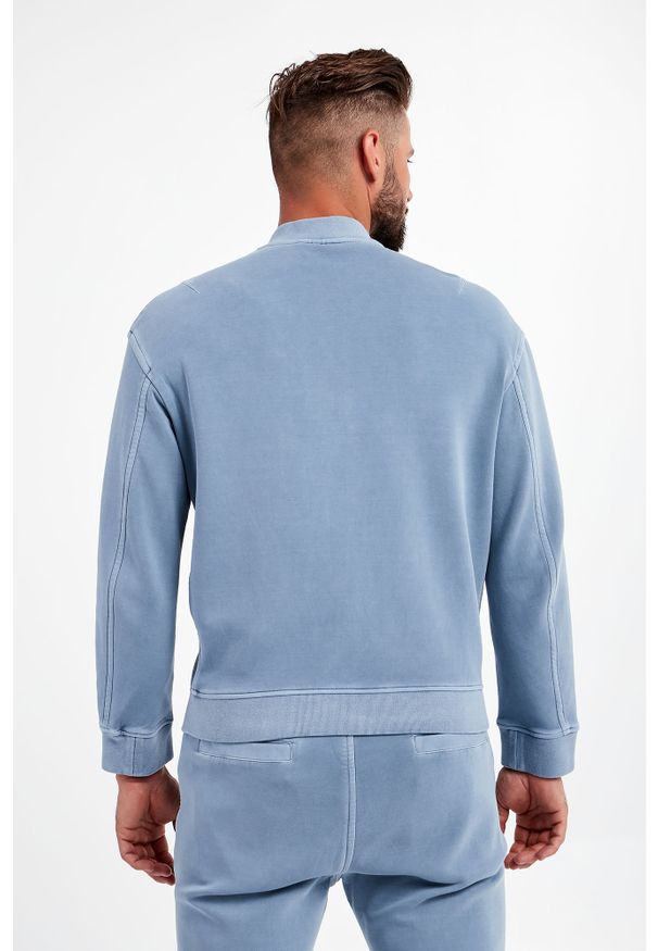 Emporio Armani - Bluza EMPORIO ARMANI. Materiał: bawełna, tkanina. Wzór: aplikacja