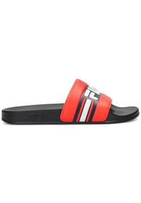 Klapki męskie Fila Oceano Slipper. Kolor: czerwony. Materiał: materiał