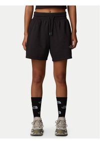 The North Face Szorty sportowe Essential NF0A8C2F Czarny Regular Fit. Kolor: czarny. Materiał: bawełna, syntetyk