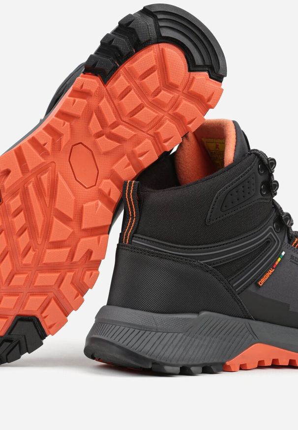 Born2be - Szare Trzewiki Trapery Sportowe Atida. Okazja: na co dzień. Kolor: szary. Styl: sportowy