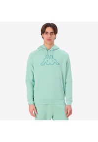 Bluza z kapturem Kappa Zaiver. Typ kołnierza: kaptur. Kolor: zielony #1