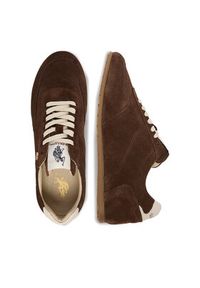 U.S. Polo Assn. Sneakersy EO-CAMMY001W/6S1 Brązowy. Kolor: brązowy. Materiał: zamsz, skóra #4