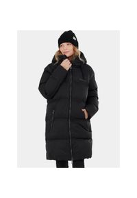 FUNDANGO - Płaszcz Zimowy Damski Fundango Vanessa. Kolor: czarny. Materiał: syntetyk. Sezon: zima. Sport: turystyka piesza #1