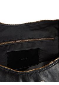Calvin Klein Torebka Pinched Soft Crescent Lg LV04F3009G Czarny. Kolor: czarny. Materiał: skórzane #4