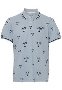 Blend Polo 20715468 Niebieski Regular Fit. Typ kołnierza: polo. Kolor: niebieski. Materiał: bawełna #8